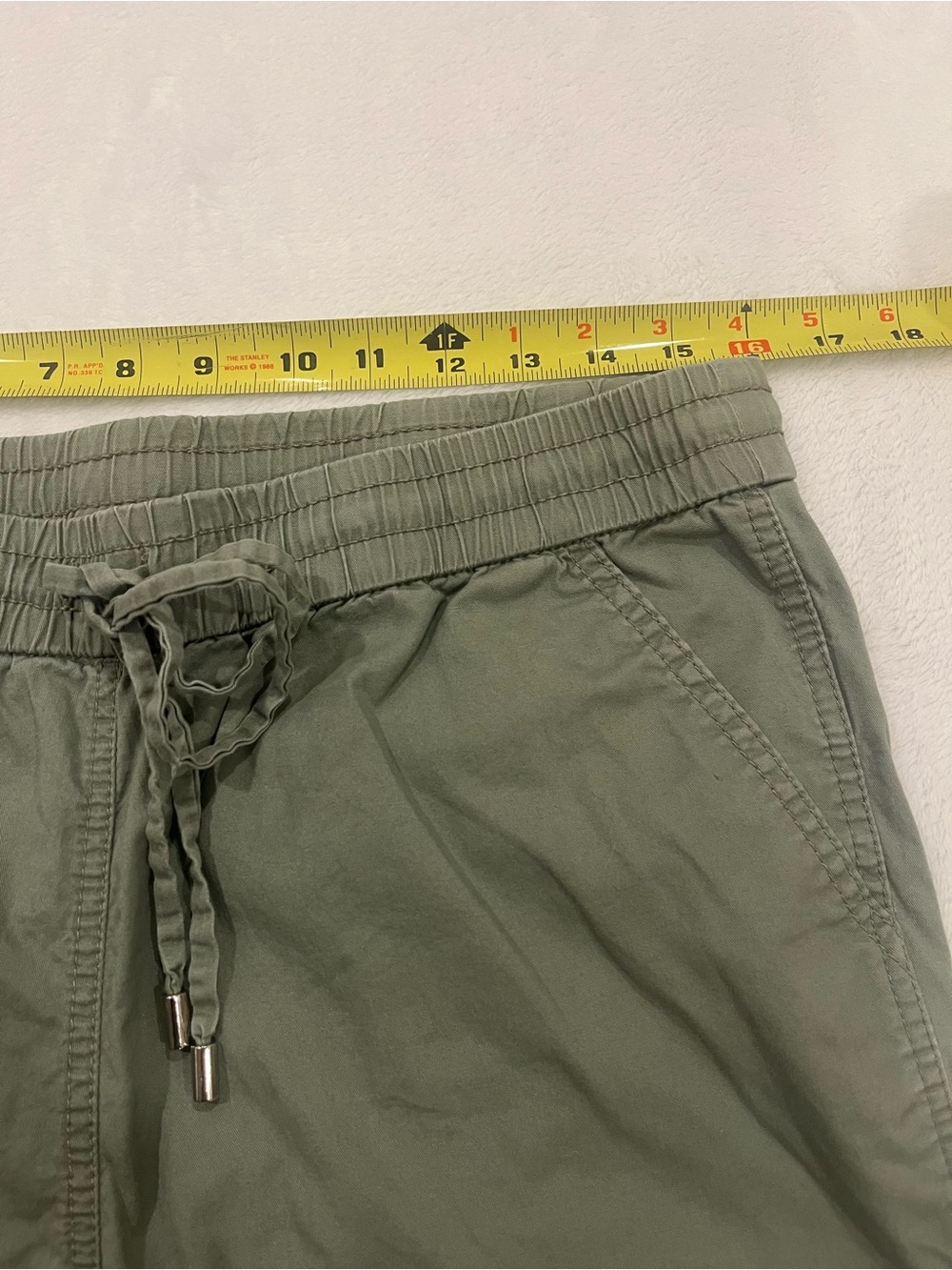 Land N Sea Olive Green Joggers - Size 8 - Picture 3 of 9